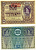 АВСТРИЯ 10000 КРОН 1919 ВЕНА, 2 НОЯБРЯ 1918, КРАСНАЯ ГОРИЗОНТАЛЬНАЯ НАДПЕЧАТКА, II AUFLAGE Pick 66 бумага VF-XF 8616-43-1-1