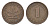 ФРГ 1 пфенниг 1949 D KM A101 сталь плакированная бронзой 4625-1131