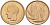 Бельгия 20 франков 1982 Belgie KM 160 никель бронза UNC 189-945
