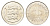 Эстония 1 крона 1993 KM 28 медно-никель UNC 4666-635