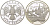 Россия 3 рубля 1997 Соловецкий монастырь KM 591 серебро PROOF 11-315-32