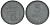 Дания 5 эре 1953 N; S, Фредерик IX KM 843.1 цинк 4162-123