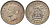 Великобритания 1 шиллинг 1951 Георг VI (1936-1952), Английский герб KM 876, Spink 4108 медно-никель 4592-1134