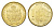 Сербия 1 динар 2005 KM 39 никель латунь UNC 4689-1012