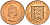 Джерси 1/12 шиллинга 1957 Елизавета II (1952-2022) KM 21 бронза aUNC 4367-331