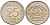 Швеция 25 эре 1952 TS, Густав VI Адольф (1950-1973) KM 824 серебро 4147-1024