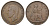 Великобритания 1 пенни 1939 Георг VI (1936-1952) KM 845, Spink 4114 бронза 4661-815