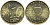 Нидерланды 10 евроцентов 2001 Беатрикс (1980-2013) KM 237 нордик UNC 4391-316