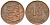 Финляндия 10 пенни 1935 KM 24 медь 4589-155