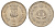 Индия 2 рупии 1982 IX Азиатские игры KM 120 медно-никель UNC 4686-1135