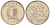 Мальта 25 центов 1991 шиповник вечнозелёный KM 97 медно-никель 186-753