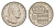 Монако 1/2 франка 1968 KM 145 никель UNC 4632-839