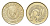 Кипр 1 цент 1996 KM 53.3 никель латунь UNC 4618-441