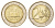 Италия 2 евро 2007 50 лет подписанию Римского договора KM 311 биметалл UNC 1085-5-22