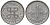 ФИНЛЯНДИЯ 1 МАРКА 1957 KM 36а железо плакированное никелем UNC 3334-1238
