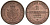 Саксония 2 пфеннига 1869 В, Иоганн (1854-1873) KM 1217, Jaeger 121, AKS 155 медь 75-814