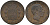 ИСПАНИЯ 10 СЕНТИМО 1879 OM, АЛЬФОНСО XII (1874-1885) KM 675 (Y70) бронза 32-636