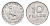 Венгрия 10 филлеров 1989 KM 572 алюминий UNC 4643-564