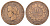 Франция 10 сантимов 1872 K KM 815.2, Le Franc 135/9 бронза 4657-544