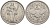 Французская Новая Каледония 2 франка 1977  KM 14 алюминий  UNC  4610-512