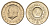 Норвегия 10 крон 1991 Улаф V (1957-1991) KM 427 никель латунь aUNC 4635-757