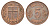 Исландия 5 эйре 1959 KM 9 бронза aUNC 4691-324