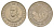 Никарагуа 50 сентаво 1956 KM 19.1 медно-никель aUNC 1528-1335