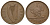 Ирландия 1 пенни 1963 курица с цыплятами KM 11 бронза 4512-1222