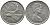 Канада 25 центов 1969 Елизавета II (1952-2022), олень KM 62 b никель 4543-726