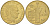 Монако 10 сантимов 1978 Ренье III (1949-2005) KM 142 алюминиевая бронза 188-1051