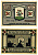 Аннабург 50 пфеннигов 1921 август 1921, нотгельд (номер 3, Das Ist En Spruch), земля Саксония-Анхальт Grabowski 34.1 бумага 2195-40-1-2