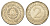 Югославия 2 динара 1990  KM 143 медно-никель    4660-515