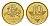 Литва 10 центов 1998 KM 106 никель латунь UNC 4164-122