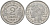 Франция 2 франка 1947 KM 886a, Le Franc 269.10 алюминий 4144-342