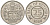 Гайана 25 центов 1988 KM 34 медно-никель UNC 4121-346