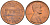 США 1 цент 1960 D, Линкольн, LARGE DATE KM 201 медь цинк 187-1139