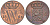 Нидерланды 1/2 цента 1864 Виллем III (1849-1890) KM 90 медь  UNC 1530-311