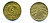 ГЕРМАНИЯ 5 РЕЙХСПФЕННИГОВ 1925 D, KM 39, J. 316 алюминиевая бронза 46-2243