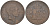 ИСПАНИЯ 10 СЕНТИМО 1878 ОМ, АЛЬФОНСО XII (1874-1885) KM 675 бронза 63-546