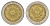 Аргентина 1 песо 1995 KM 112 биметалл 4571-224