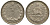 ИРАН 1 РИАЛ 1960 РЕЗА ШАХ, (1941-1979), 1339 ГОД KM 1171a медно-никель VG 4181-343