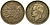 Монако 50 франков 1950 Ренье III (1949-2005) KM 132 алюминиевая бронза 51-2641