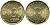 Нидерланды 20 евроцентов 2003 Беатрикс (1980-2013) KM 238 латунь UNC 4391-326