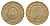 Югославия 10 пара 1975 KM 44 латунь UNC 4659-753