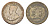 Цейлон 25 центов 1920 Георг V (1910-1936) KM 105a серебро 4655-639