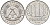 ГДР 1 пфенниг 1968 A KM 8.1 алюминий 100-1125
