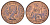 Великобритания 1 пенни 1967 Елизавета II (1952-2022) KM 897, Spink 4157 бронза 3855-831