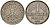 ФРГ 1 марка 1961 D KM 110, J. 385 медно-никель 4159-1044