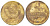 СССР 1 КОПЕЙКА 1975 Федорин 156, БЕЗ УСТУПА KM 126а латунь 3955-754