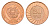 Армения 20 драмов 2003 год-тип KM 93 сталь плакированная медью UNC 188-355